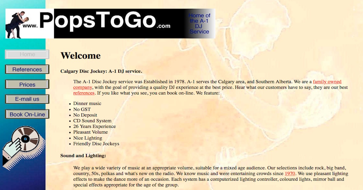 Calgary Disc Jockey service A1 Calgary Disc Jockey